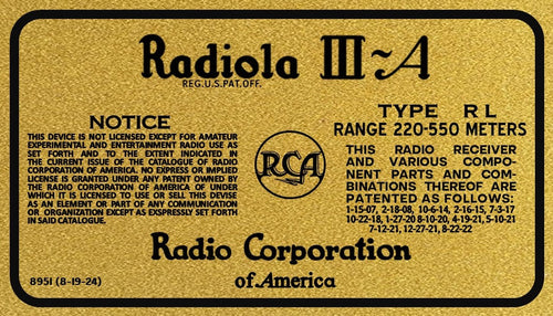 RADIOLA-111A