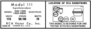 RCA-111