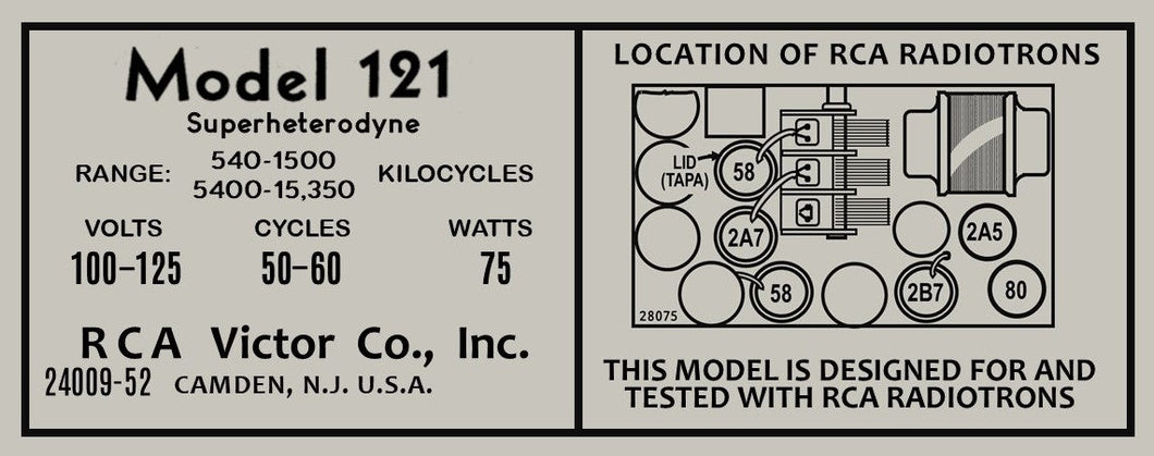 RCA-121