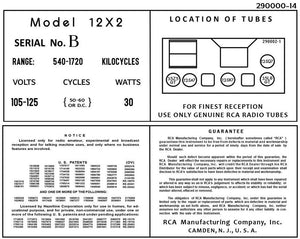 RCA-12X2
