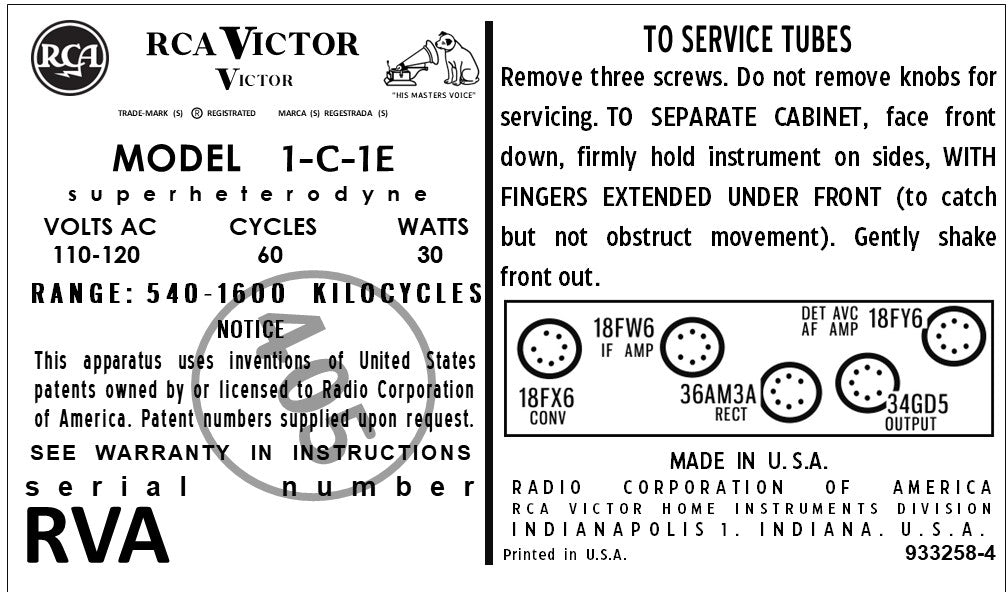 RCA-1C1E