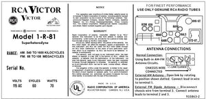 RCA-1R81-CHASSIS-1102-A-B-C