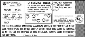 RCA-1RA26