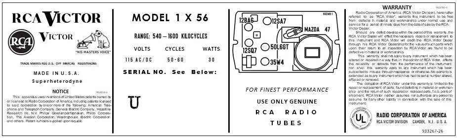 RCA-1X56-CH-1104-1