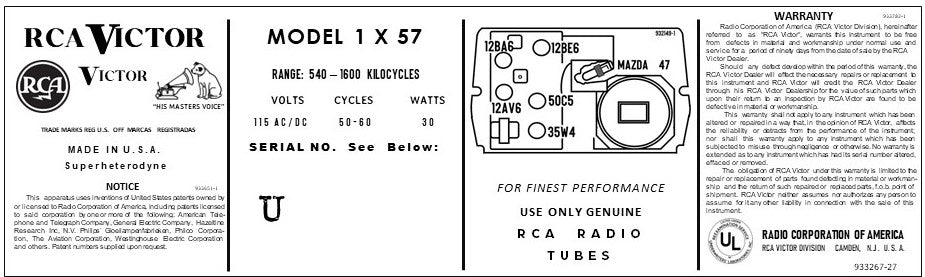 RCA-1X57-CH-1104E