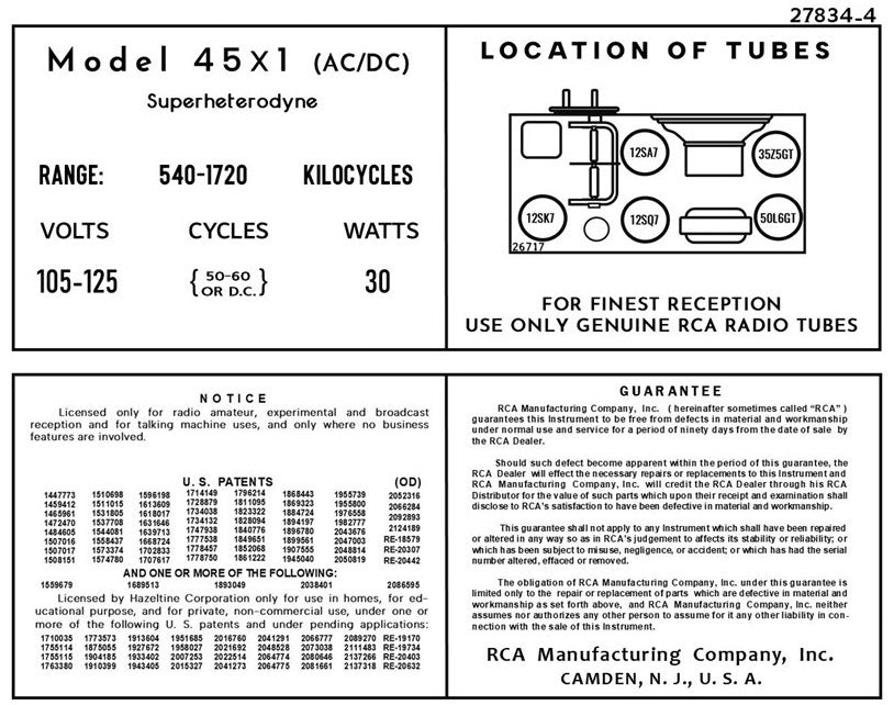 RCA-45X1