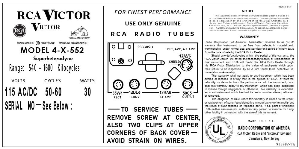 RCA-4X552