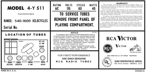 RCA-4Y511