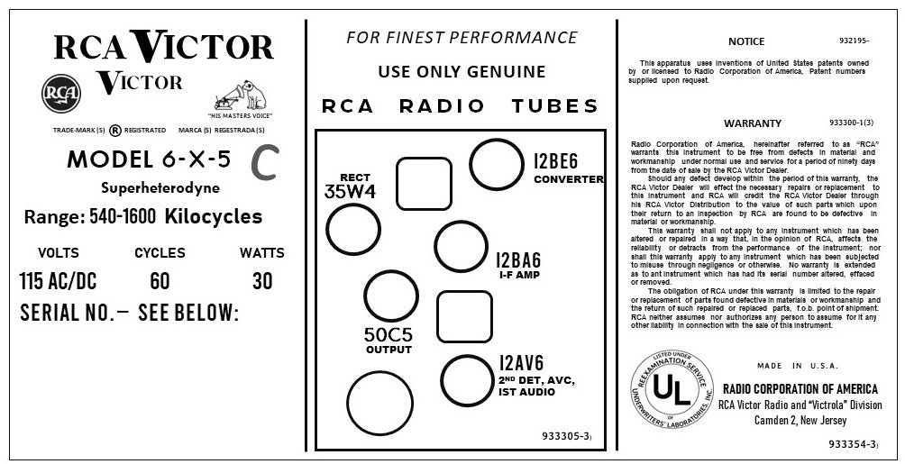 RCA-6X5