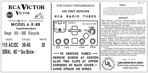 RCA-6X8B