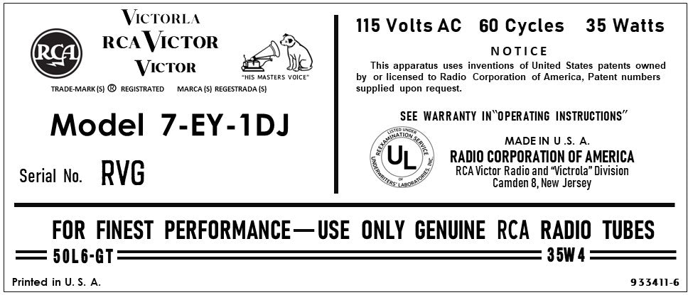 RCA-7EY1DJ