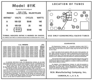 RCA-811K
