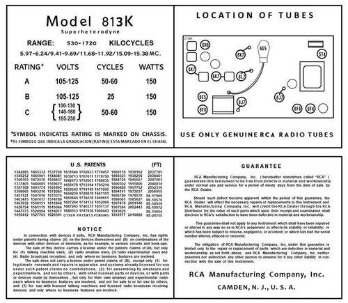 RCA-813K