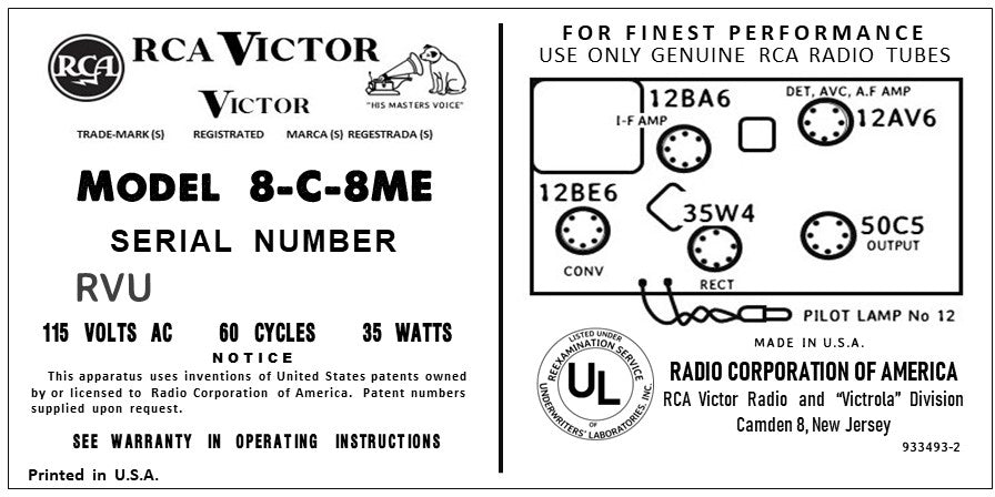 RCA-8C8ME