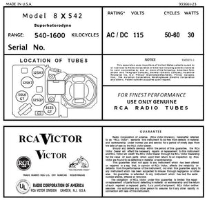 RCA-8X542