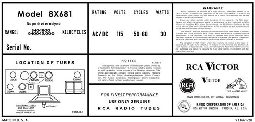 RCA-8X681