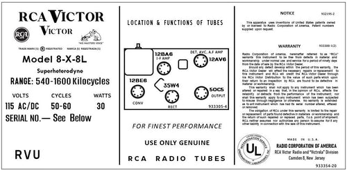 RCA-8X8L