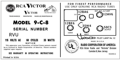 RCA-9C8-1166A
