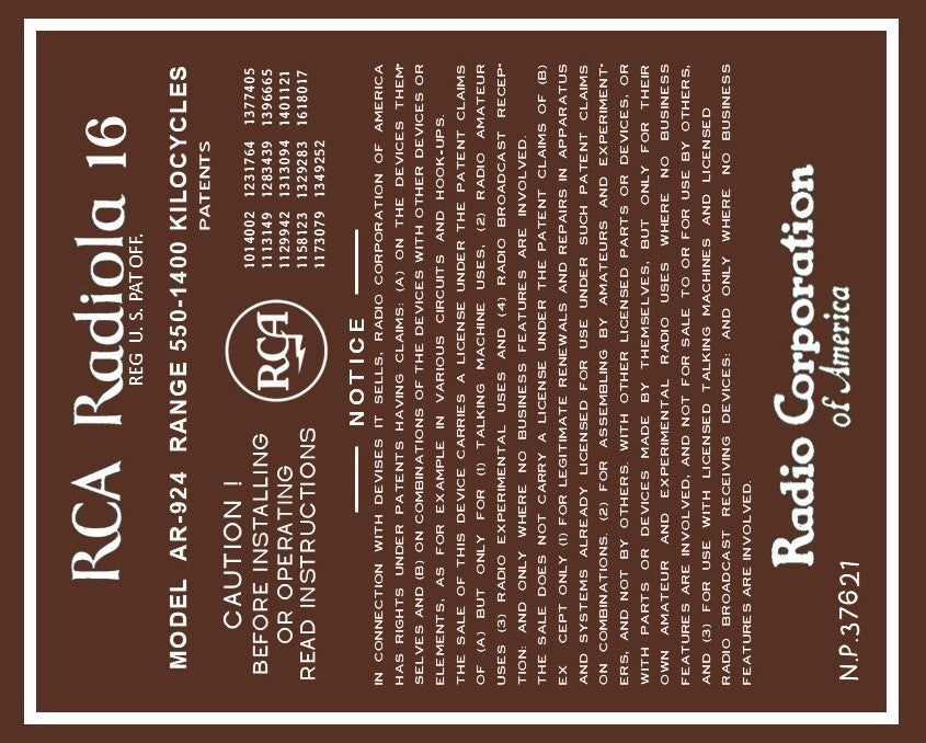 RCA-RADIOLA-16-AR-924