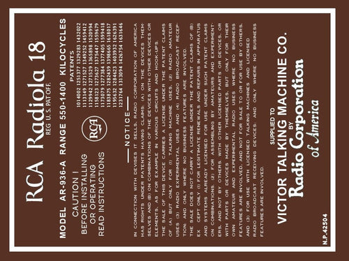 RCA-RADIOLA-18-AR-936-A