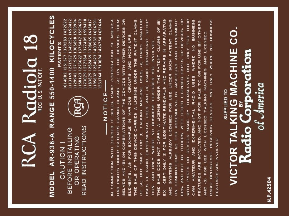 RCA-RADIOLA-18-AR-936-A