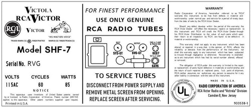 RCA-SHF7