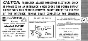 RCA-X2HE