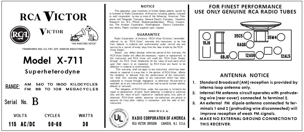 RCA-X711