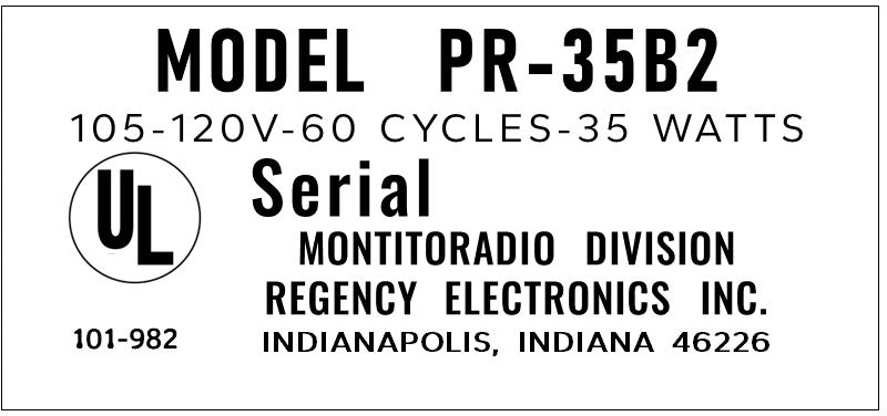 REGENCY-PR35B2