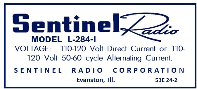 SENTINEL-L-284-I