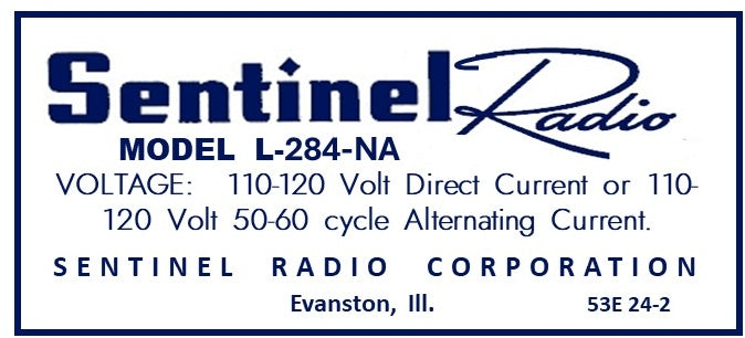 SENTINEL-L-284-NA