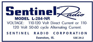 SENTINEL-L-284-NR