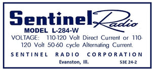 SENTINEL-L-284-W