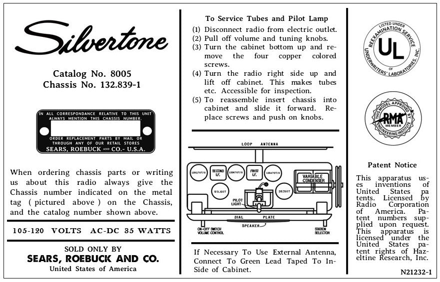 SILVERTONE-8005