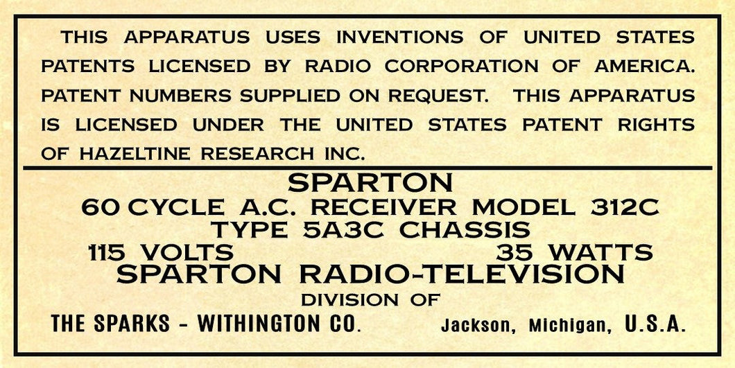 SPARTON-312C-5A3C