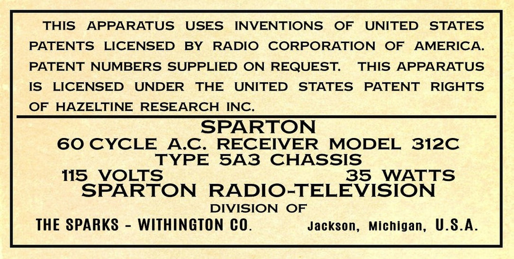 SPARTON-312C-5A3