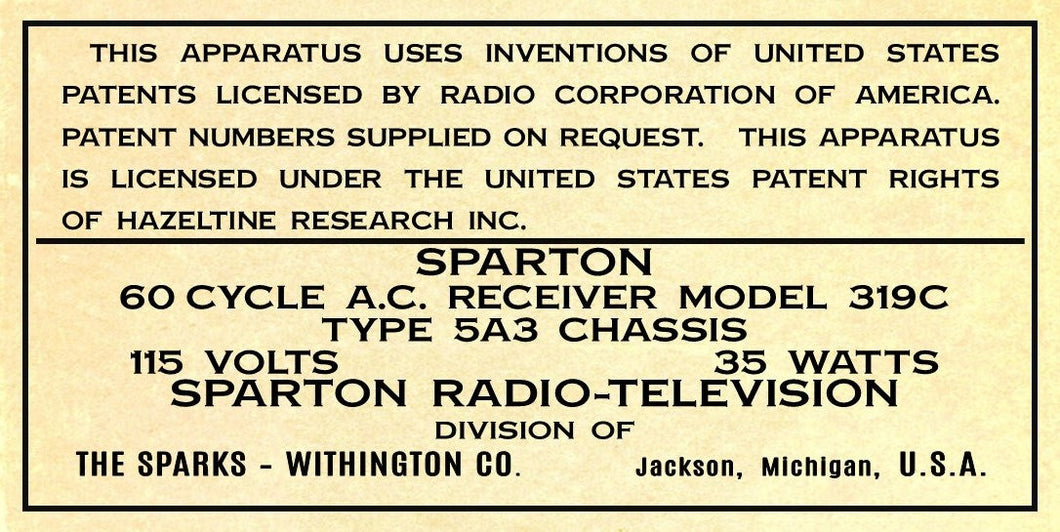 SPARTON-319C-5A3