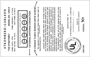STROMBERG-CARLSON-1200H