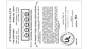STROMBERG-CARLSON-1500H-2