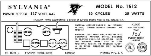 SYLVANIA-1512