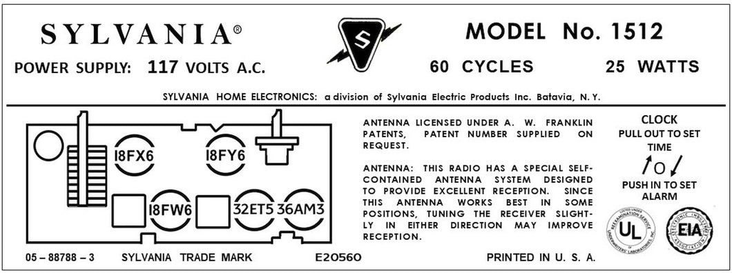 SYLVANIA-1512