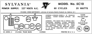 SYLVANIA-5C10