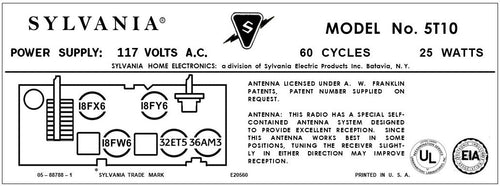 SYLVANIA-5T10