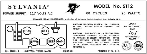 SYLVANIA-5T12