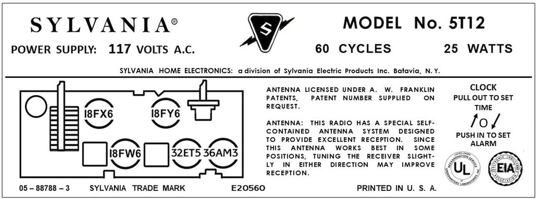 SYLVANIA-5T12