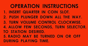 Tradio-TU6_OPERATION_INSTRUCTIONS