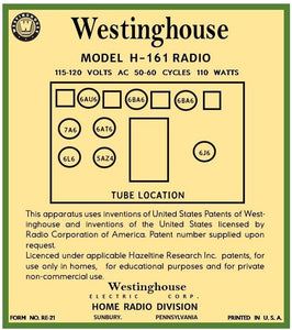 WESTINGHOUSE-H161