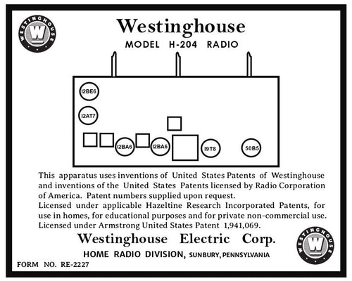 WESTINGHOUSE-H204