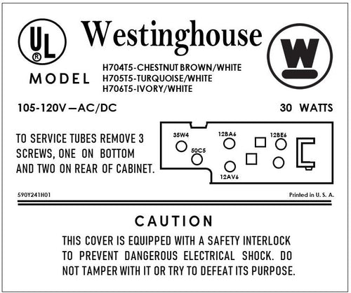 WESTINGHOUSE-H704T5_H705T5_H706T5