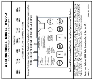 WESTINGHOUSE-W577-A